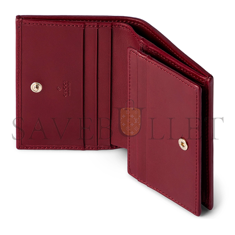  GUCCI HORSEBIT 1955 CARD CASE WALLET 621887 (17.5*11cm)